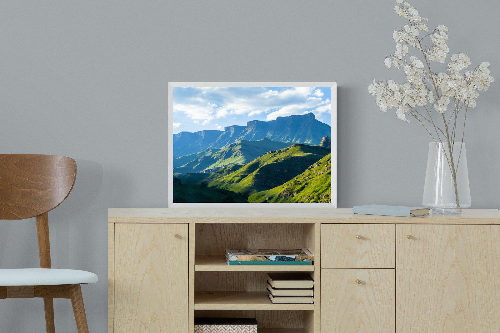 Drakensberg-Wall_Art-60 x 45cm-Mounted Canvas-White-Pixalot