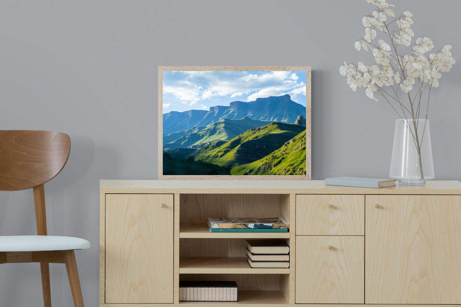 Drakensberg-Wall_Art-60 x 45cm-Mounted Canvas-Wood-Pixalot