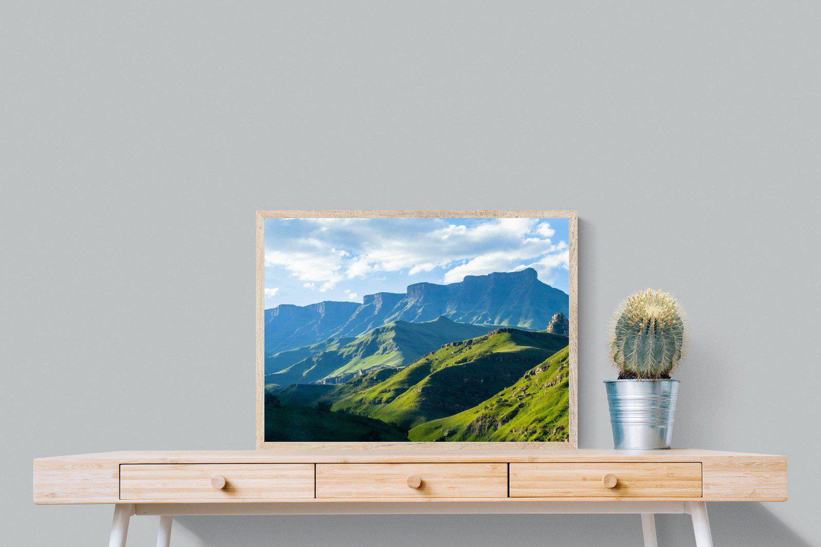 Drakensberg-Wall_Art-80 x 60cm-Mounted Canvas-Wood-Pixalot