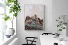 Pixalot Earthy Textured Mountains