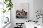 Pixalot Earthy Textured Mountains
