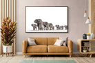 Pixalot ® Elephant Convoy (high key)