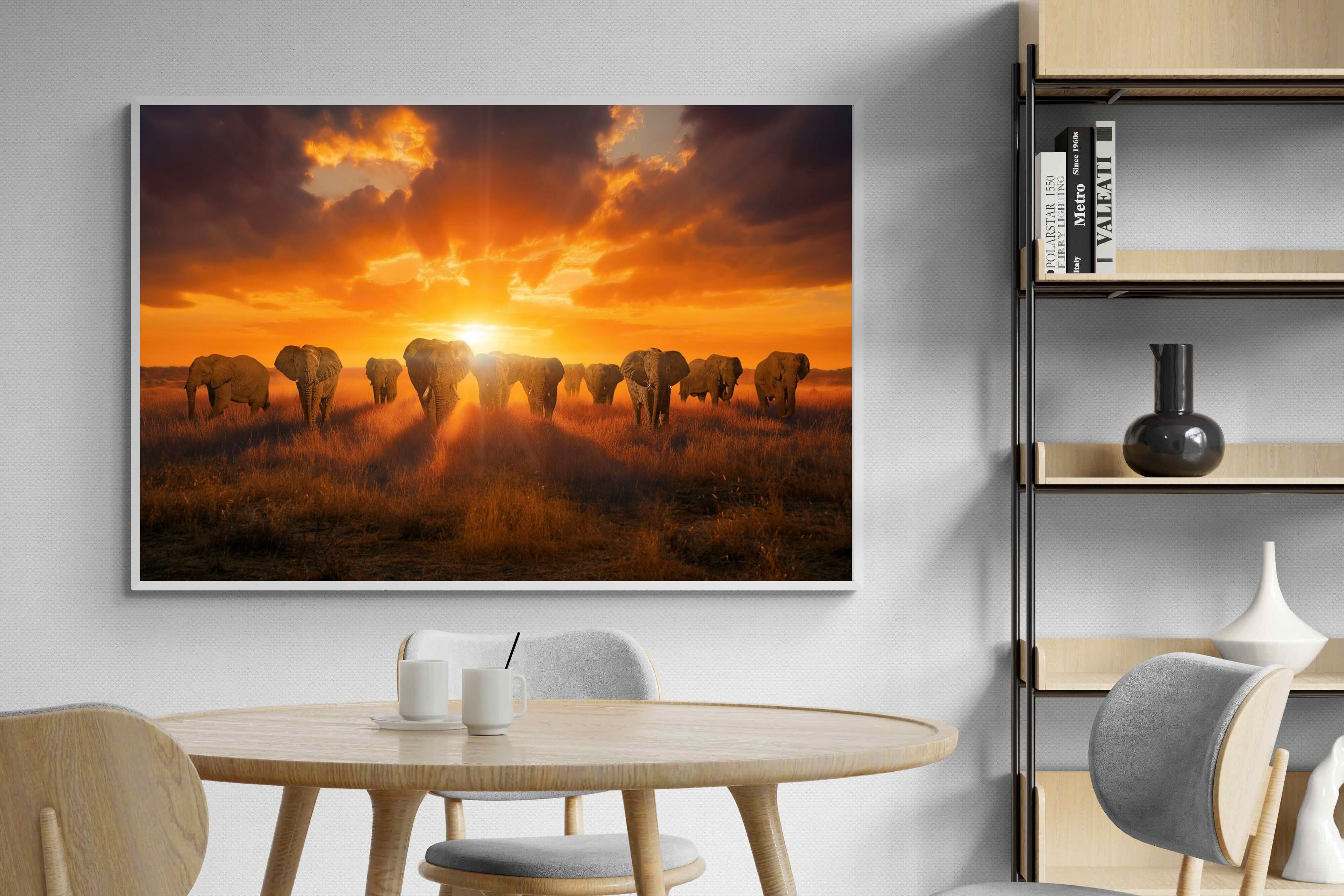 Pixalot ® Elephant Sunset