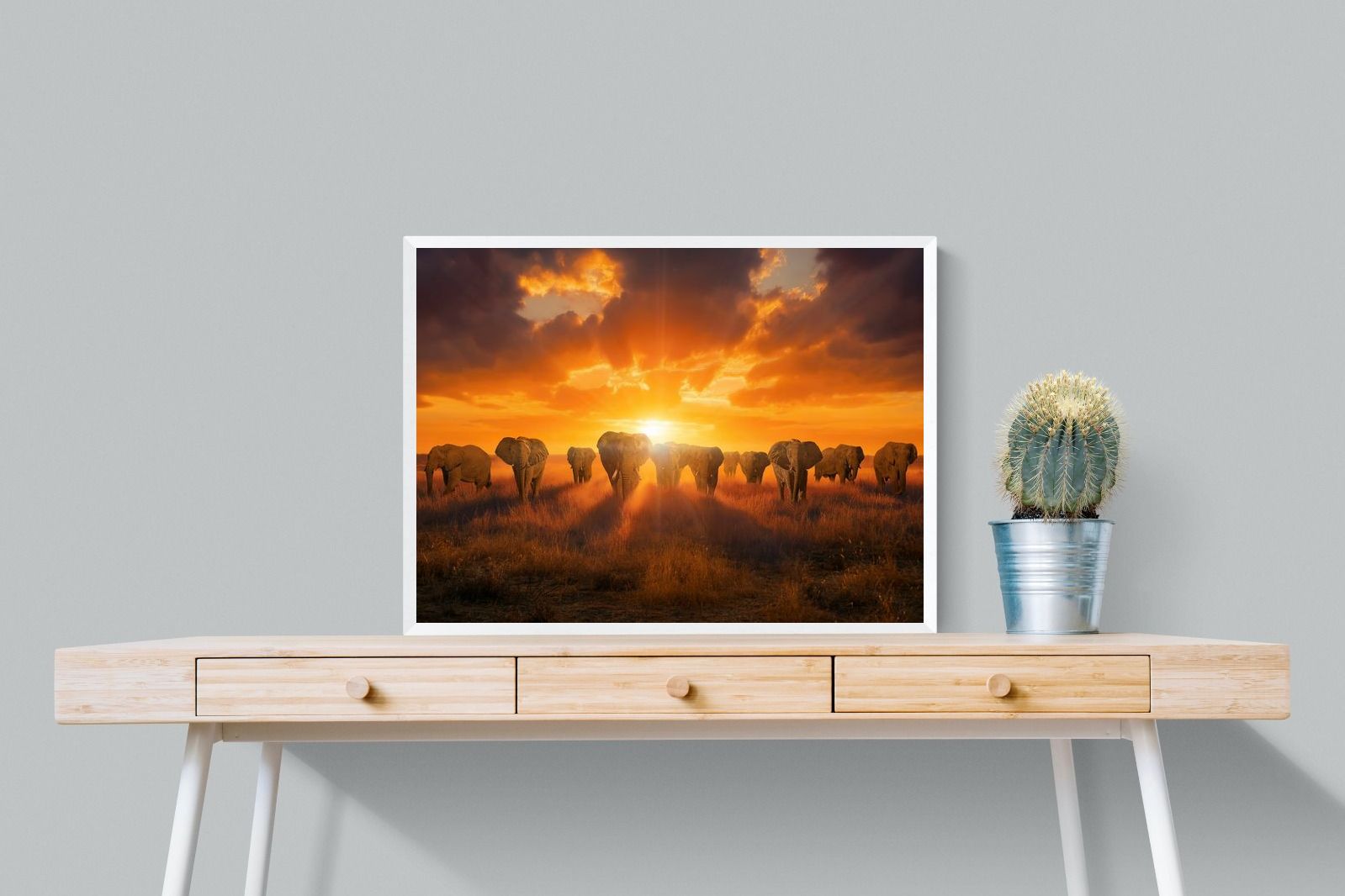 Pixalot ® Elephant Sunset