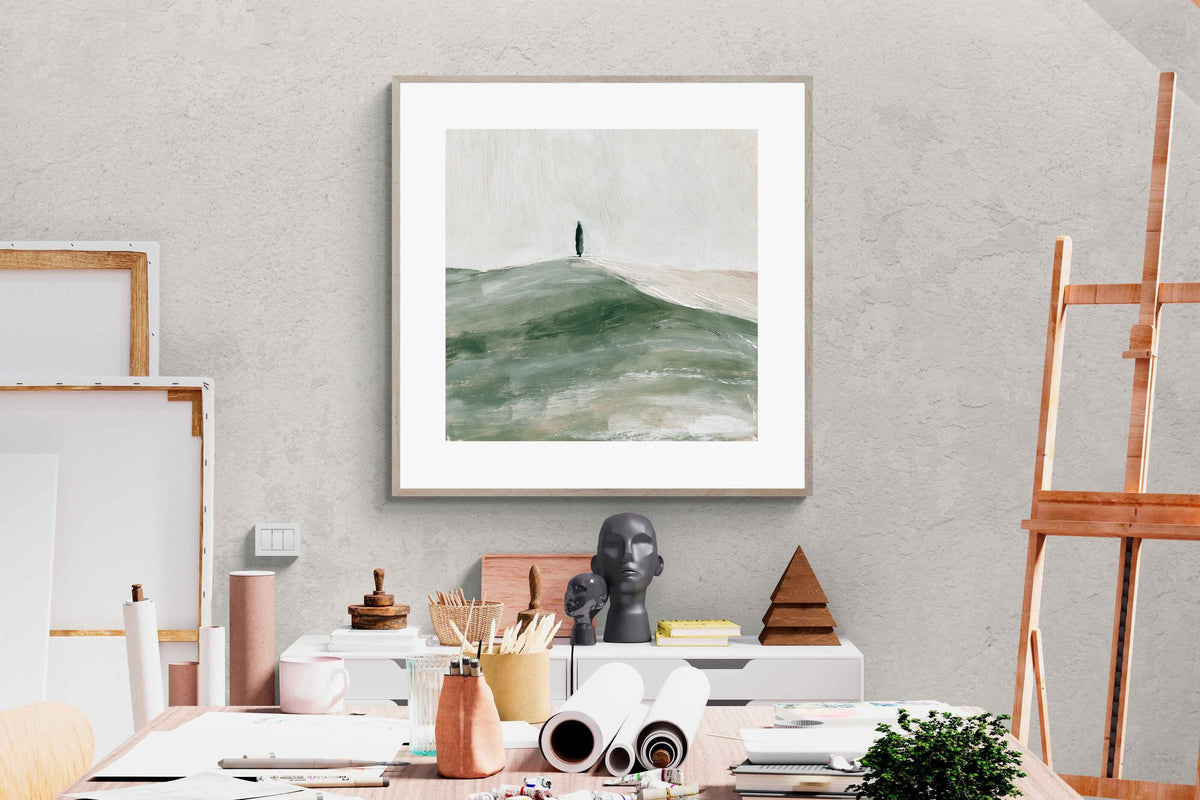 Pixalot ® Figure On The Hill