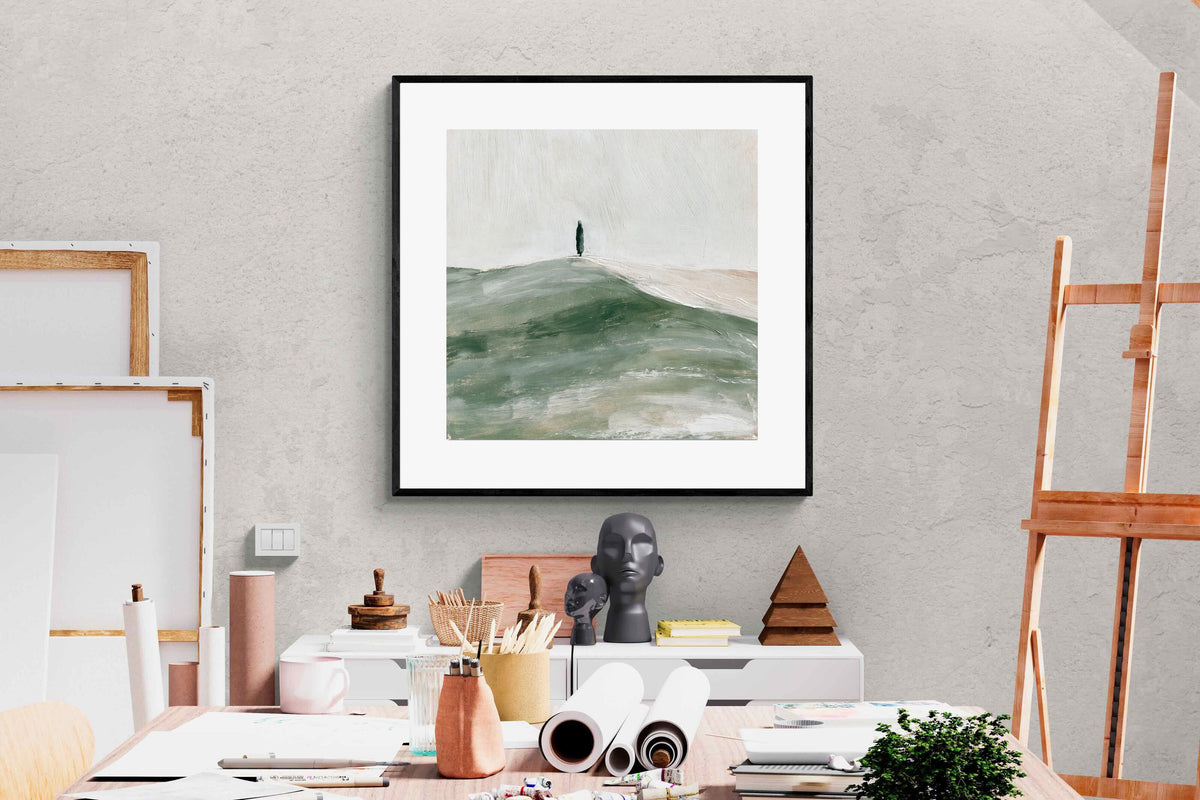 Pixalot ® Figure On The Hill