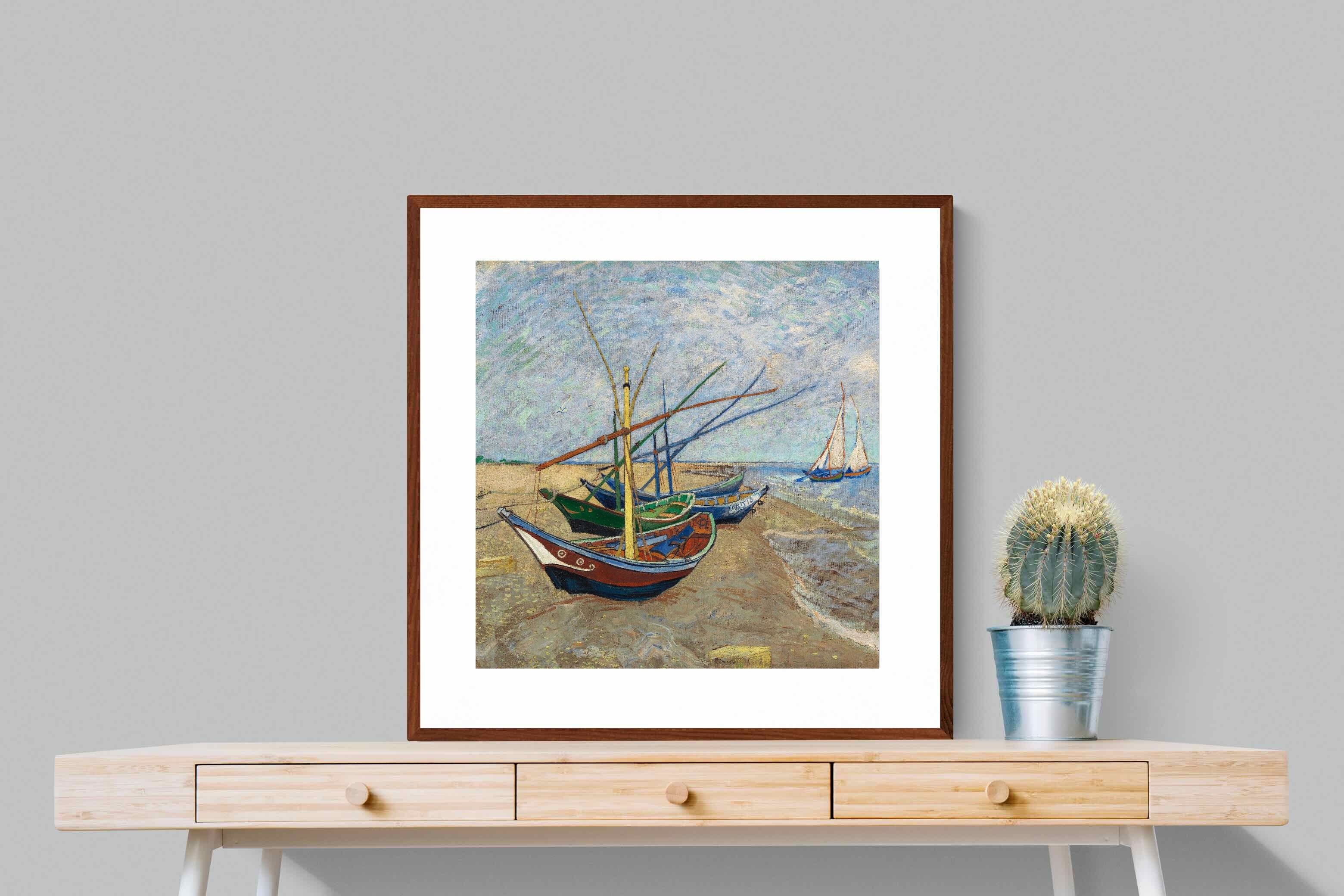 Pixalot Fishing Boats on the Beach at Saintes-Maries