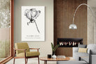Pixalot ® Flame Lily Illustration