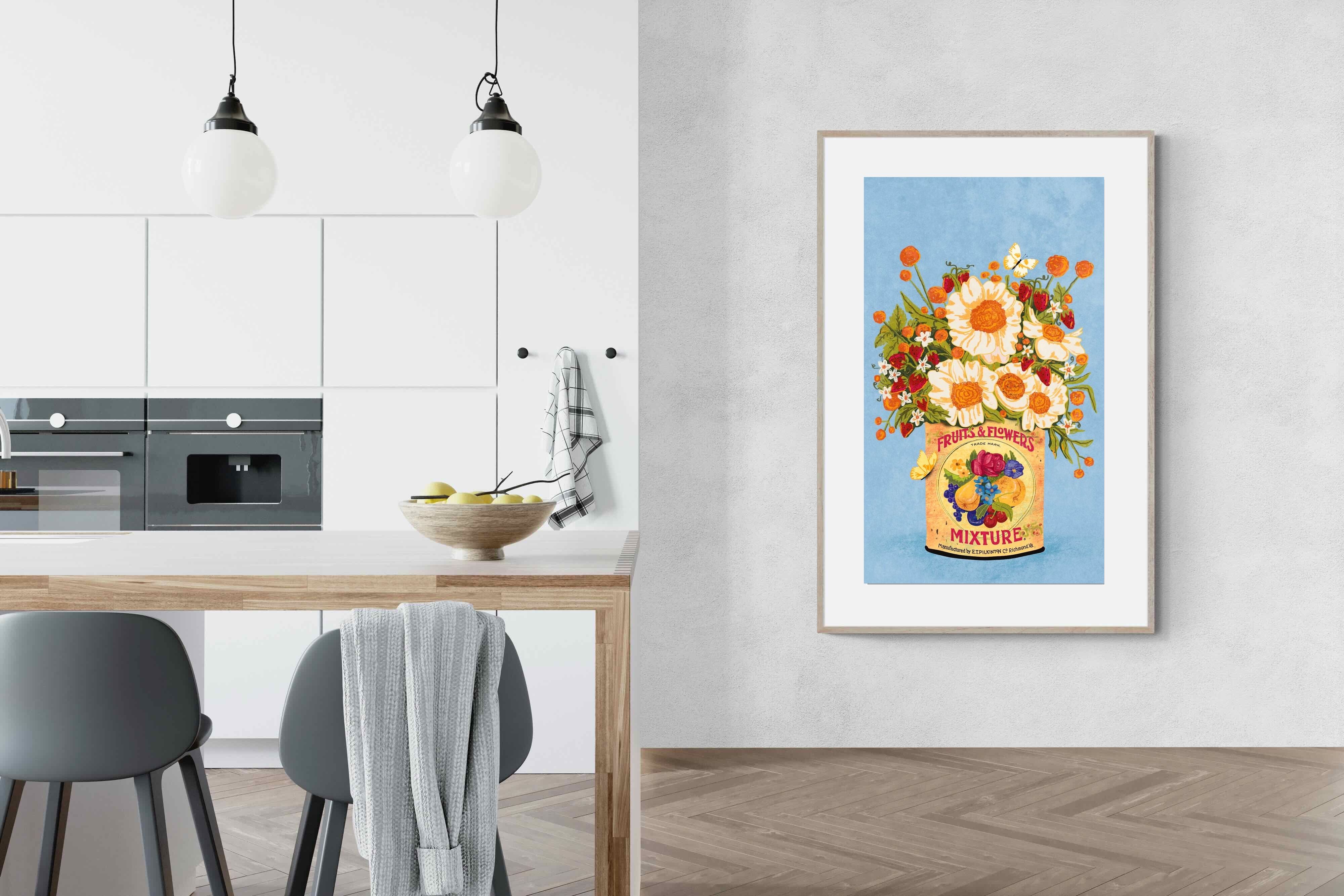 Pixalot Flowers in a Tea Can