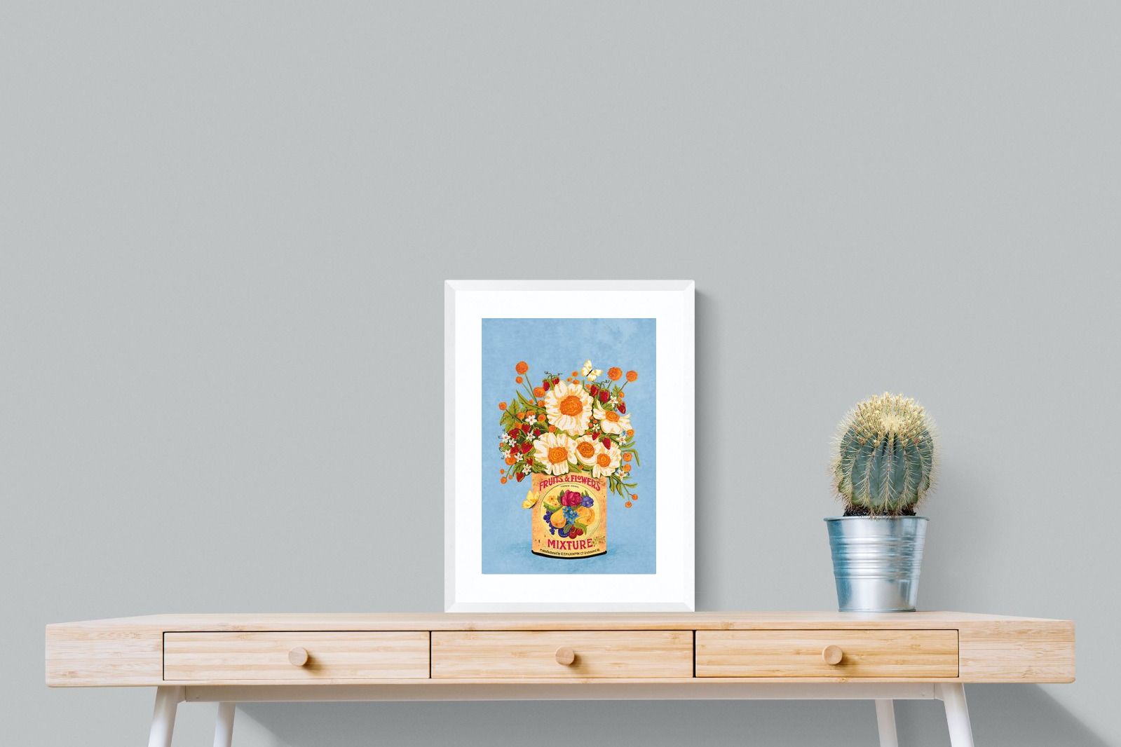 Pixalot Flowers in a Tea Can