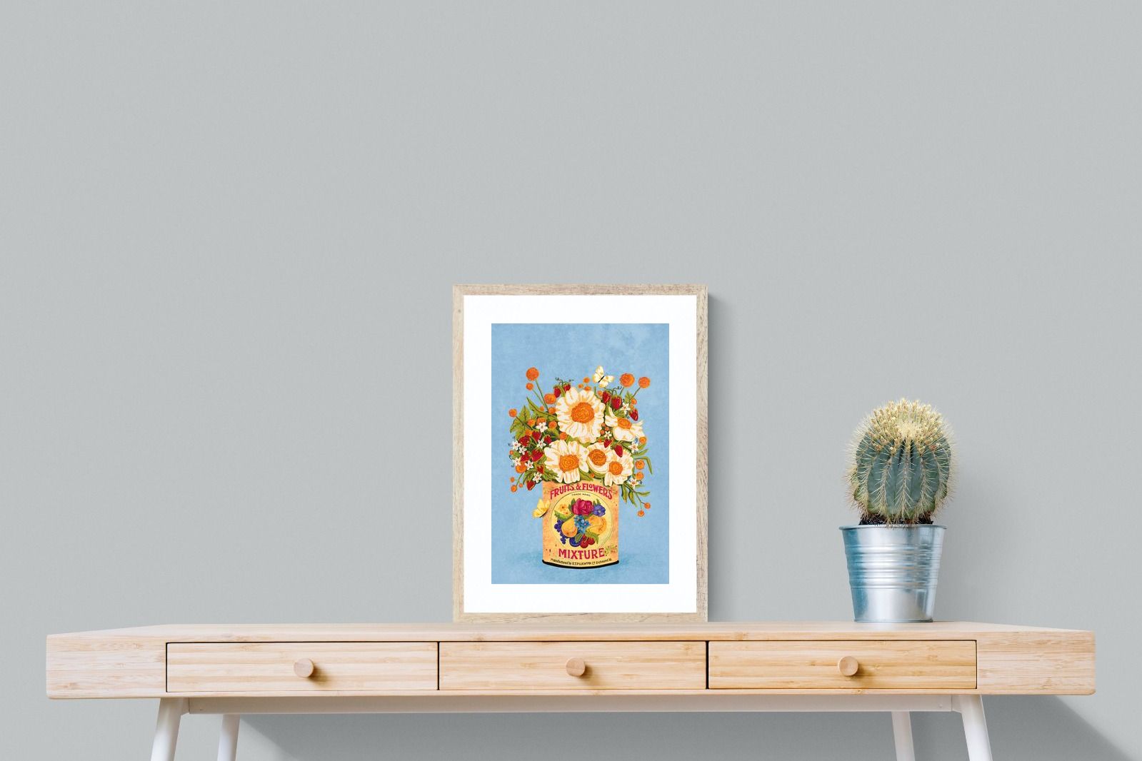 Pixalot Flowers in a Tea Can