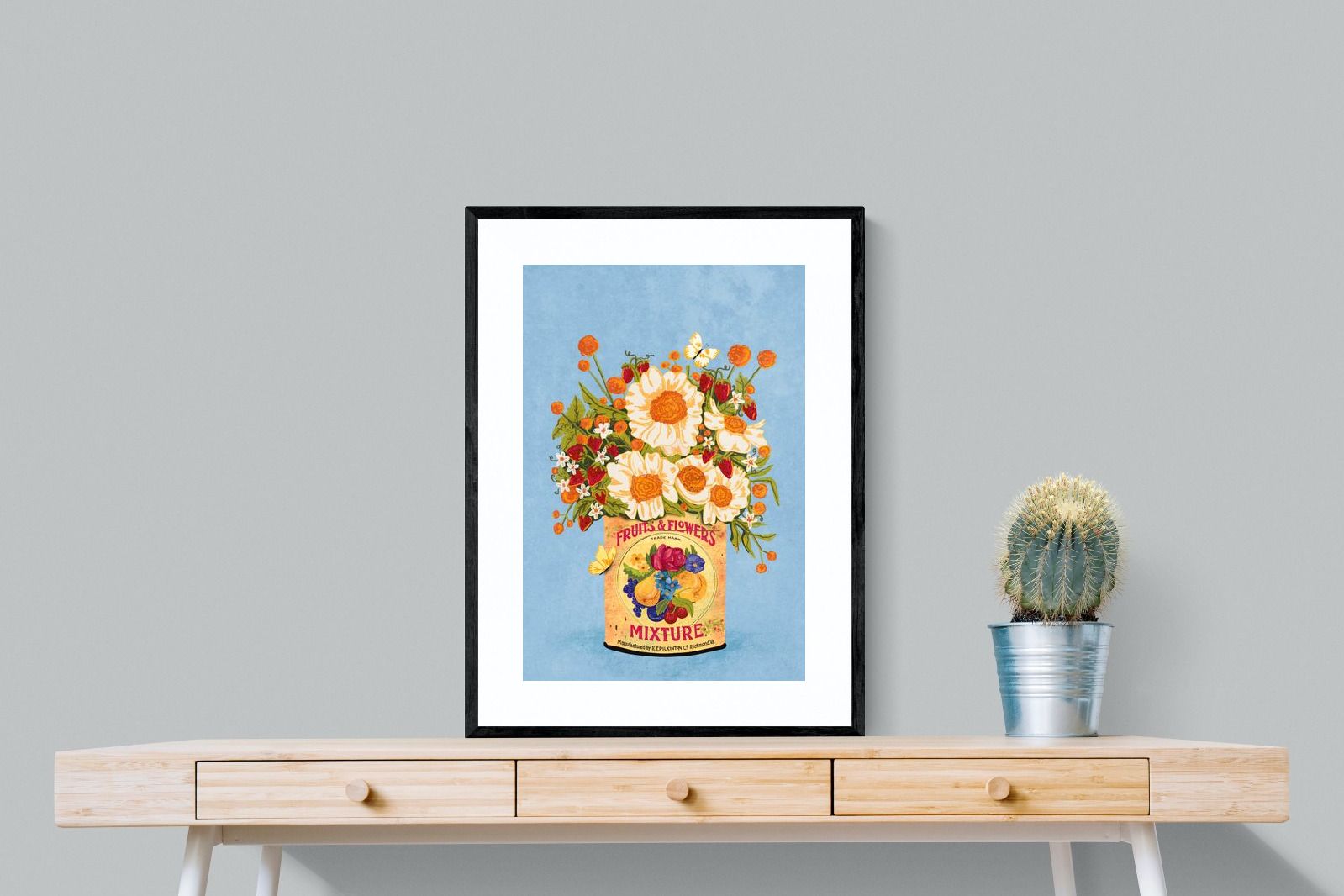 Pixalot Flowers in a Tea Can