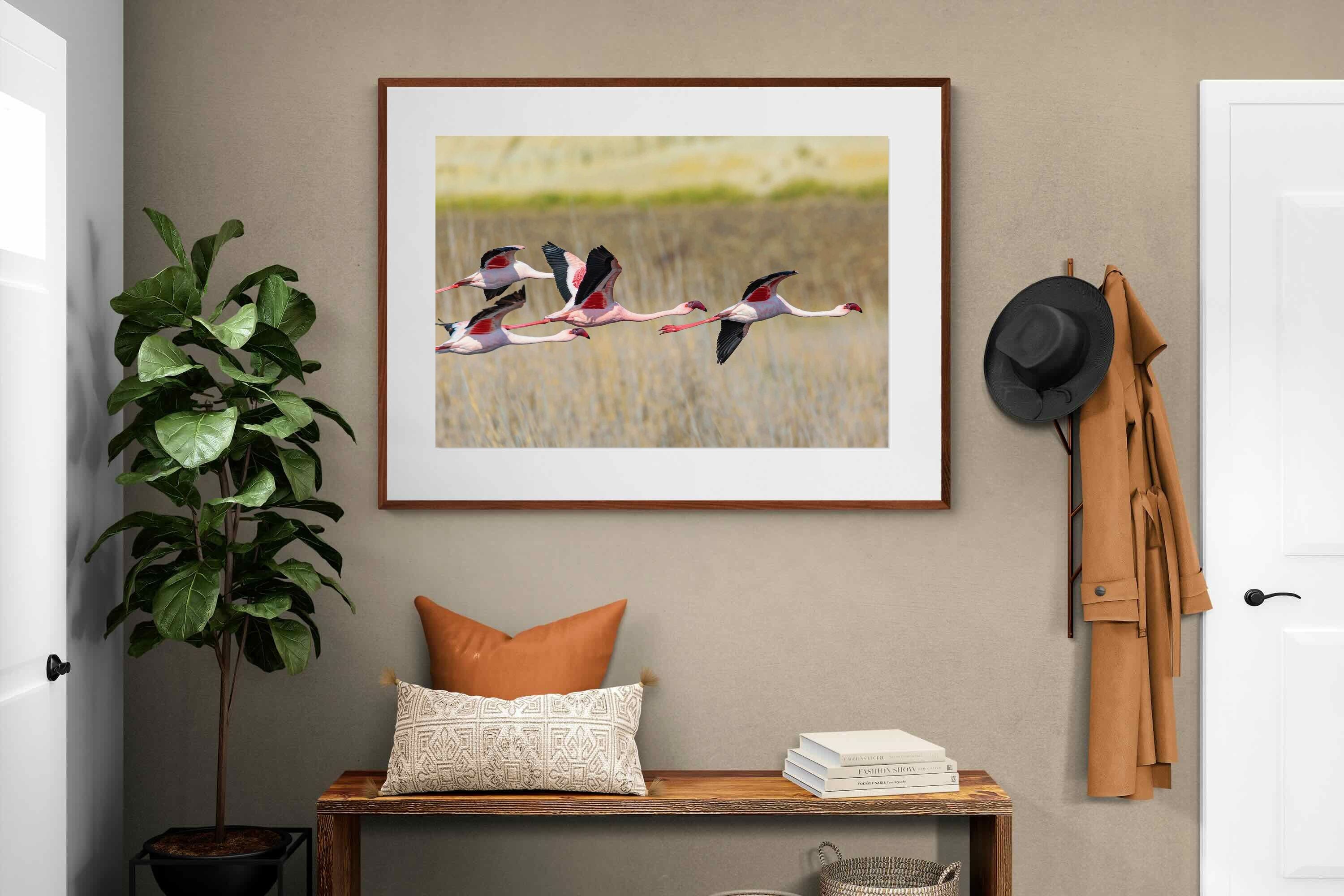 Pixalot ® Flying Flamingos
