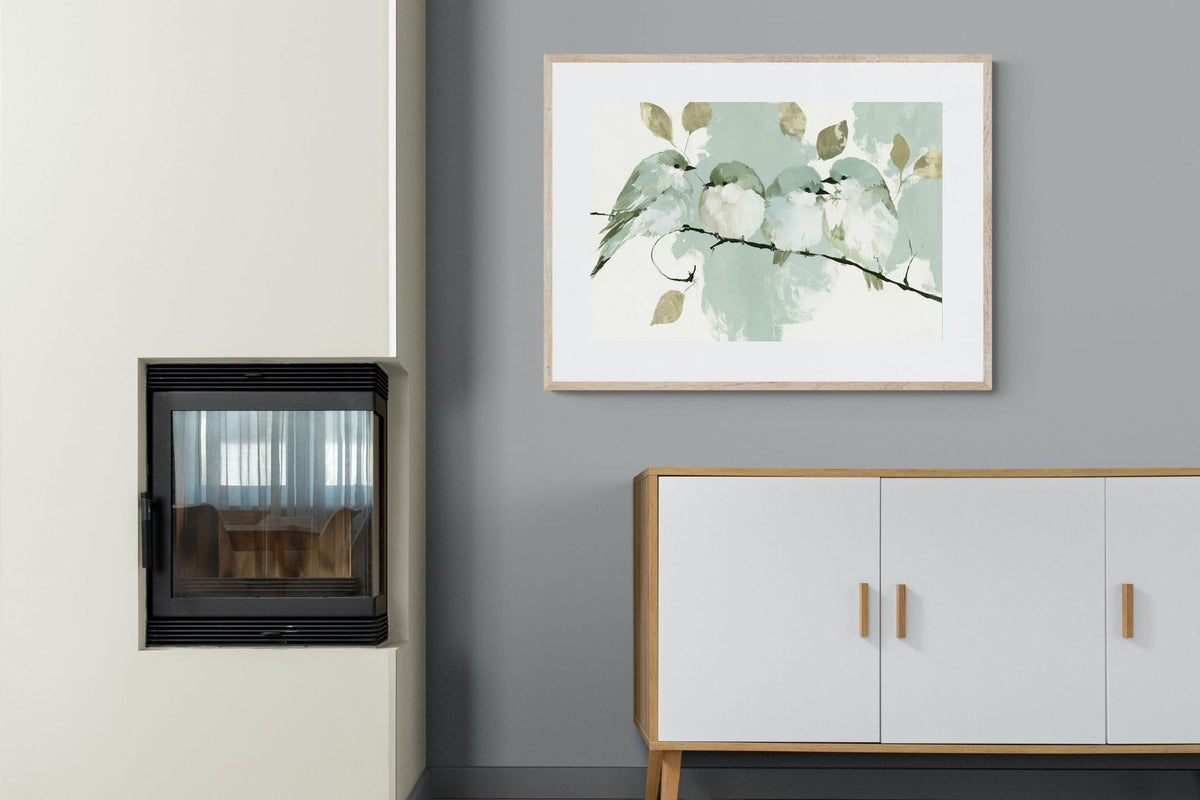 Pixalot ® Four Birds On A Branch