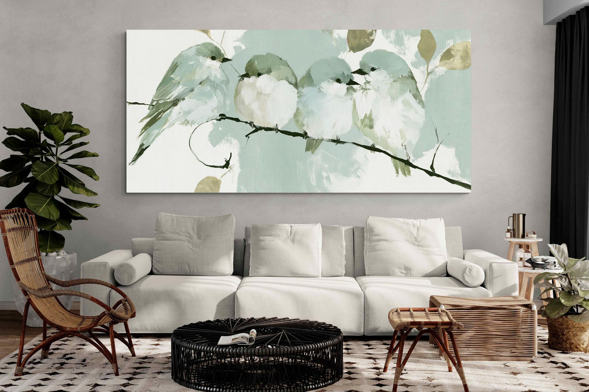 Pixalot ® Four Birds On A Branch