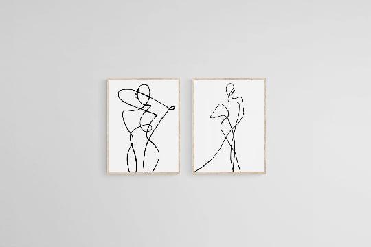 Freehand Figures Set-Wall_Art-Pixalot