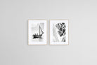 Freetown Fishermen-Wall_Art-45 x 60cm (x2)-Framed Print-Wood-Pixalot