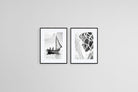 Freetown Fishermen-Wall_Art-45 x 60cm (x2)-Framed Print-Black-Pixalot