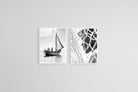 Freetown Fishermen-Wall_Art-45 x 60cm (x2)-Mounted Canvas-White-Pixalot