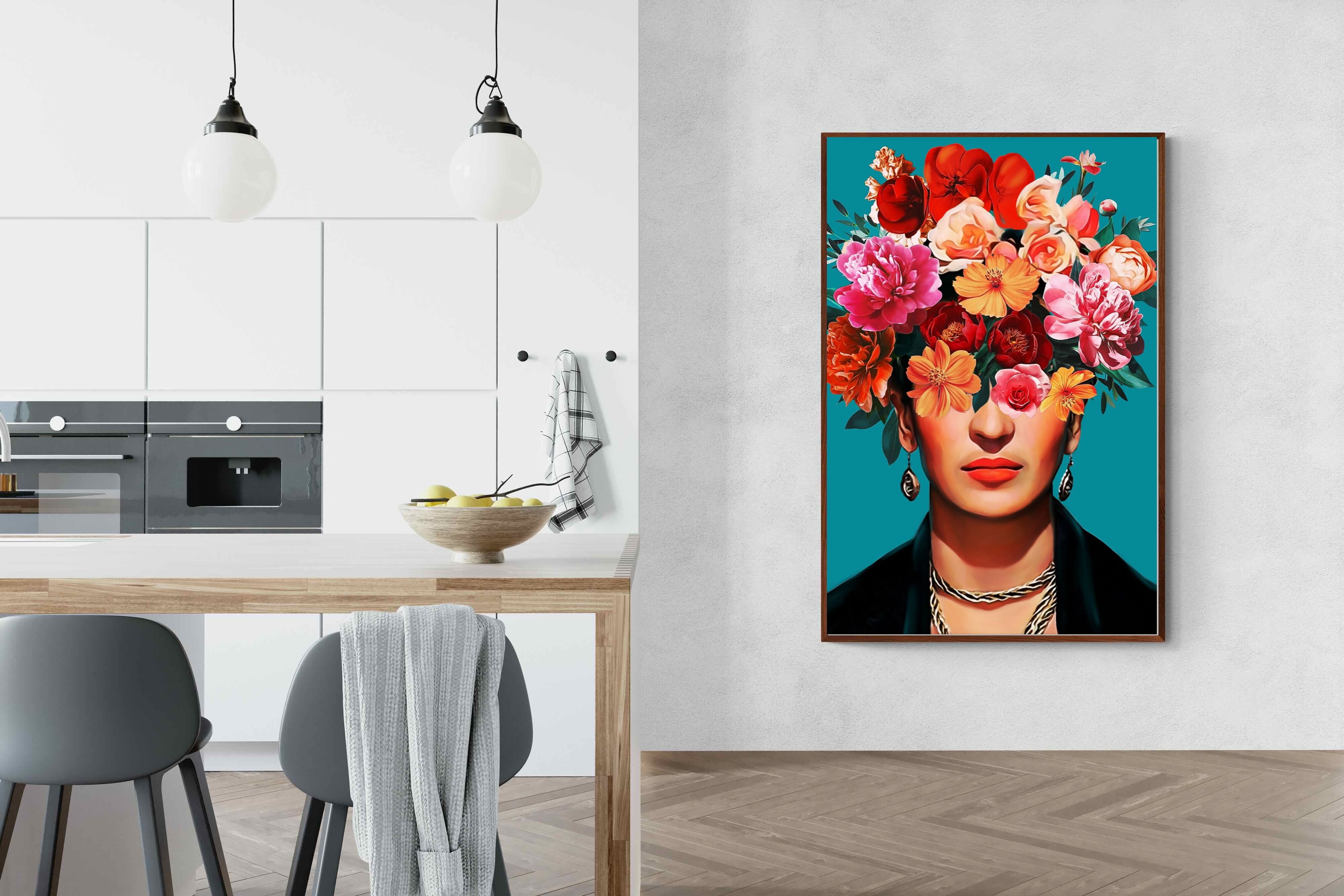 Pixalot Frida Crimson Floral