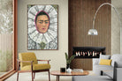 Pixalot Frida Self-Portrait with Medallion