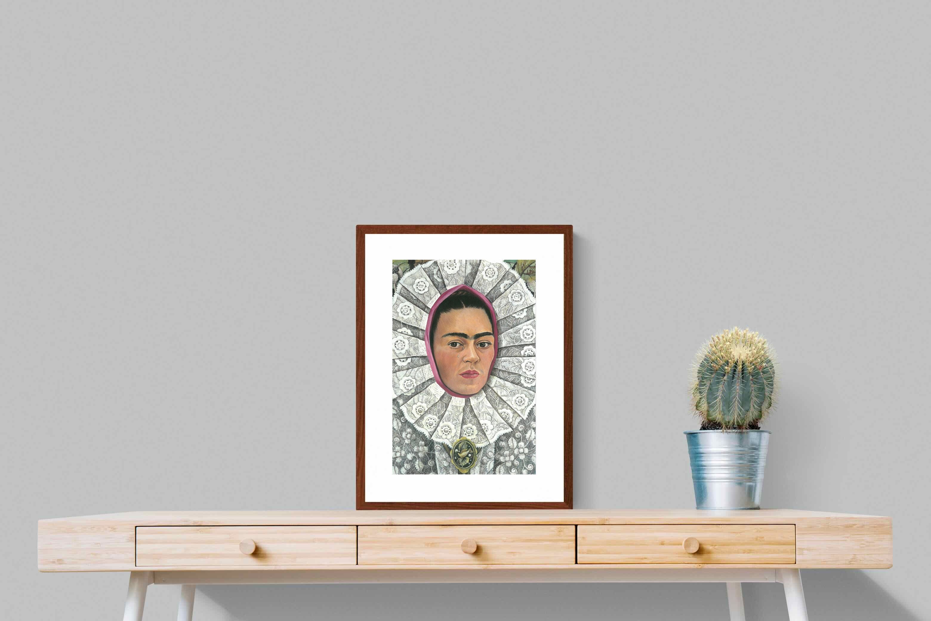 Pixalot Frida Self-Portrait with Medallion