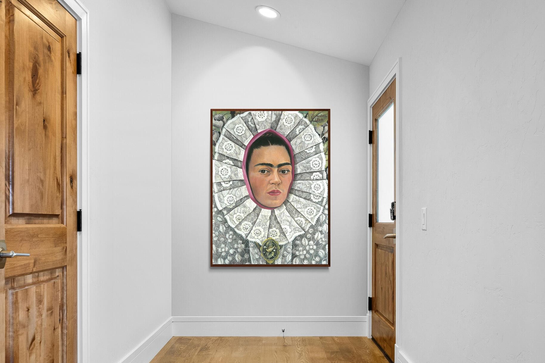 Pixalot Frida Self-Portrait with Medallion
