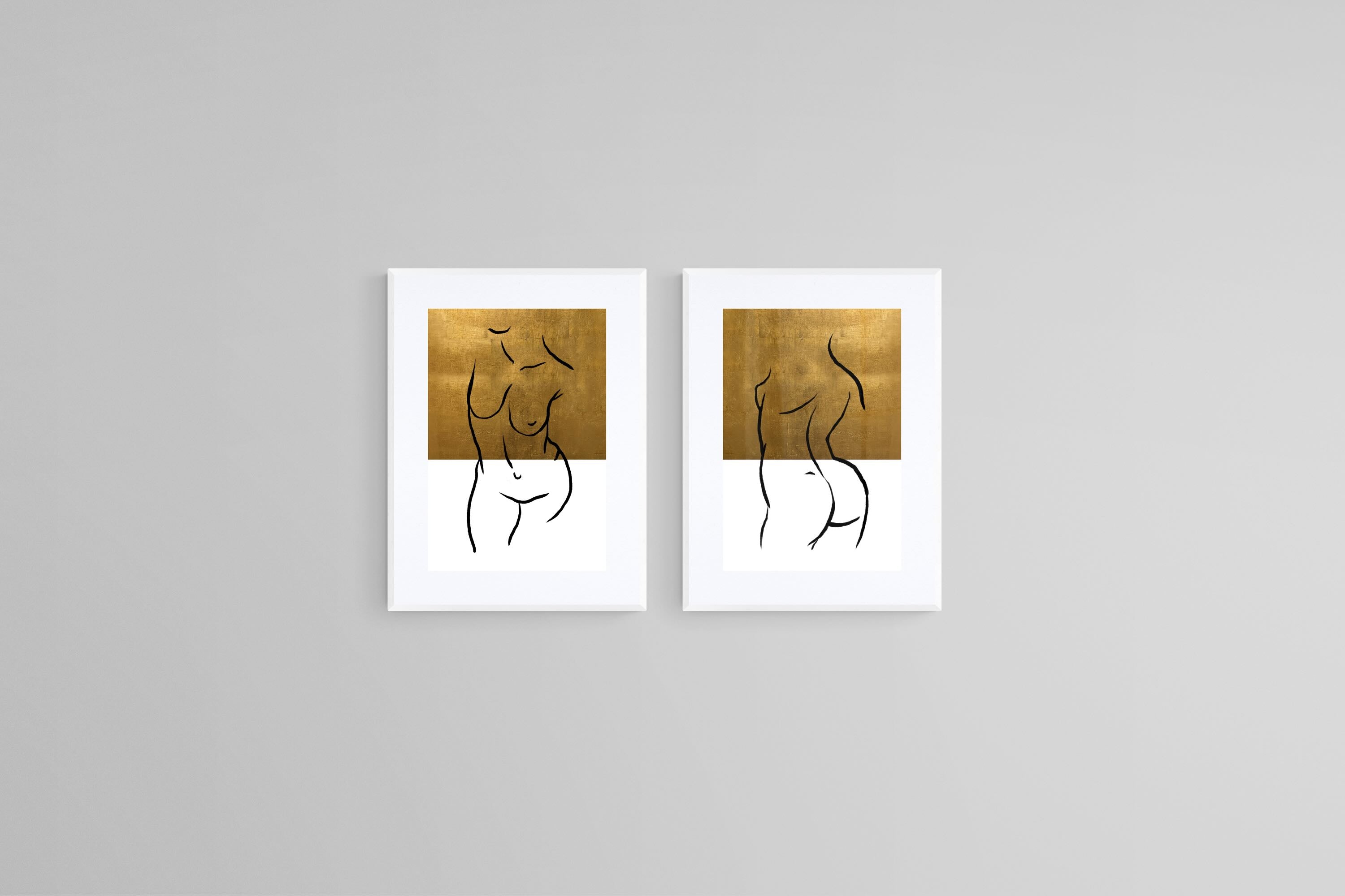 Gilded Contours Set