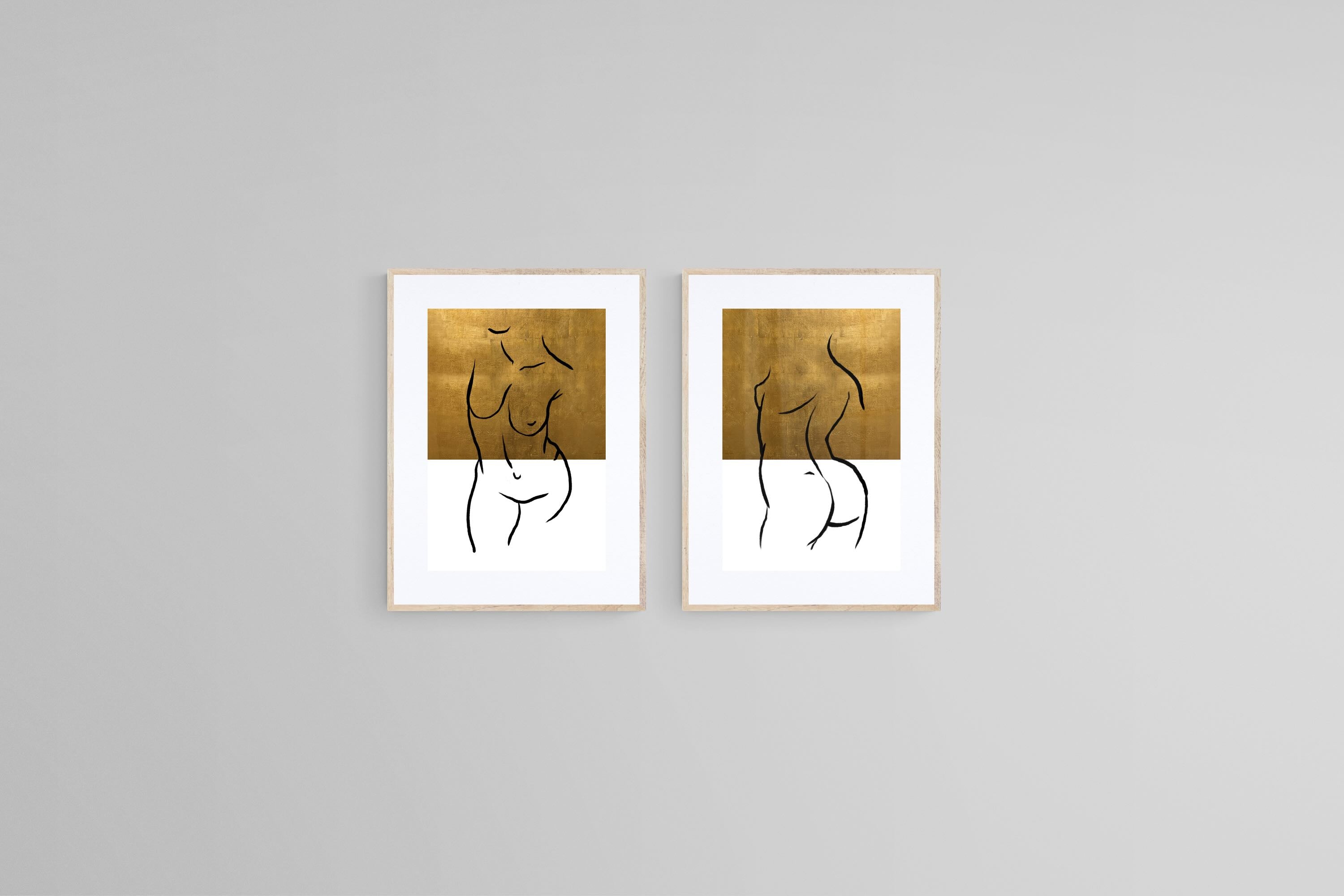 Gilded Contours Set