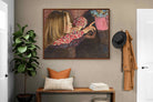 Pixalot ® Girl with a Vase of Flowers