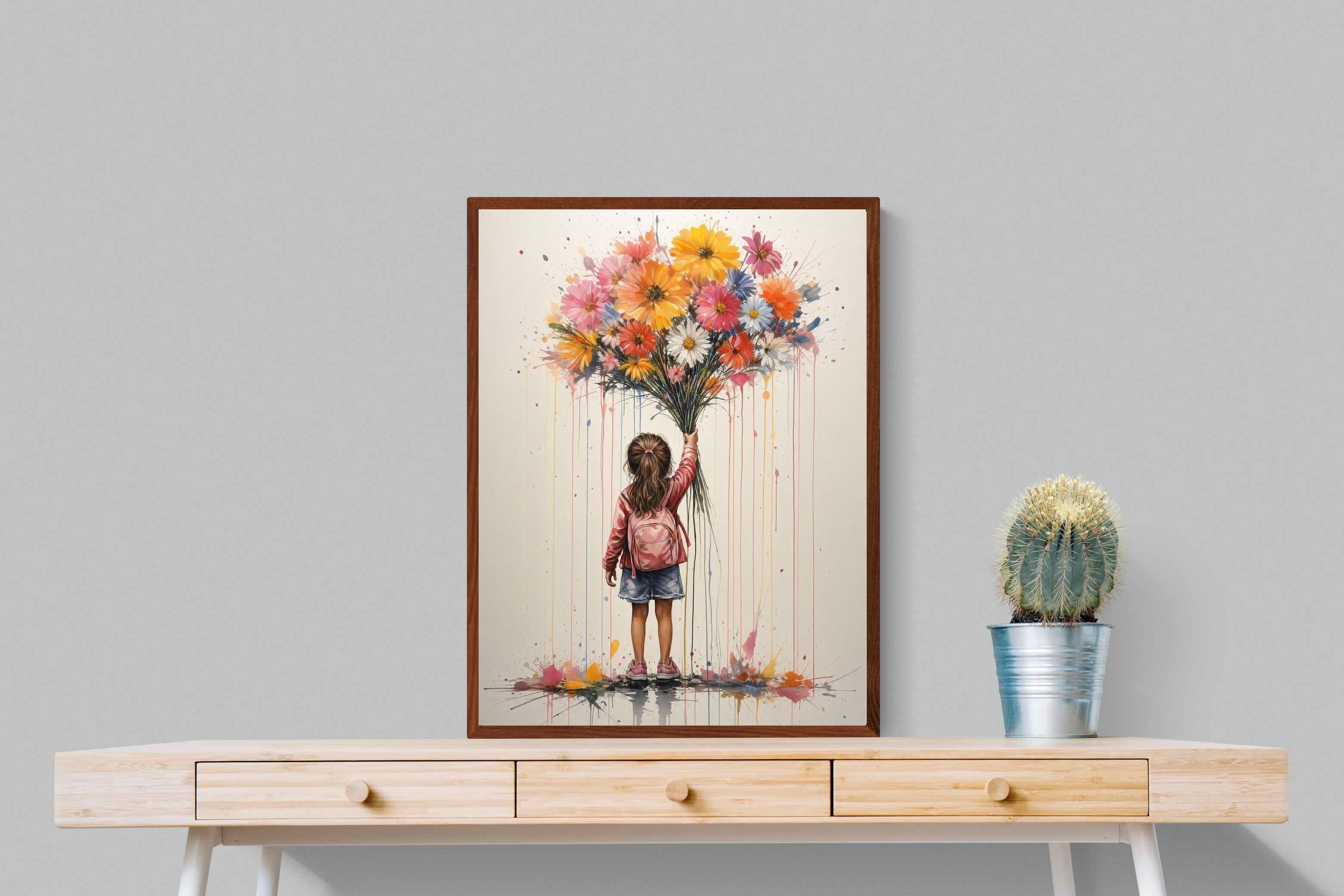 Pixalot ® Girl With Flowers