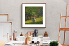 Pixalot ® Girl with Hay Rake