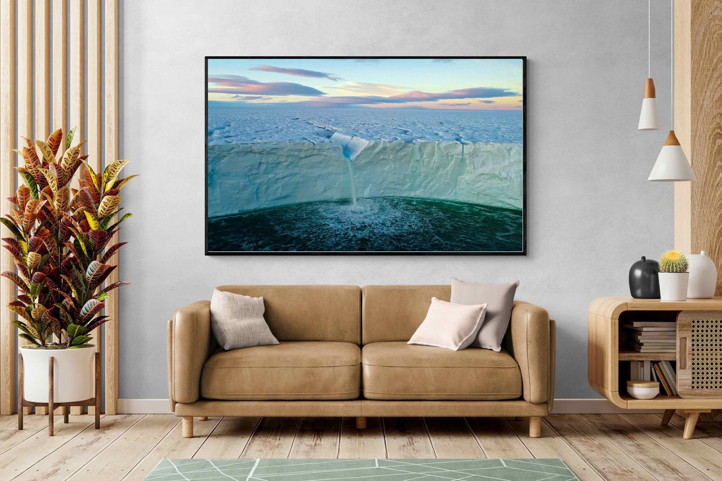 Pixalot Glacial Waterfall