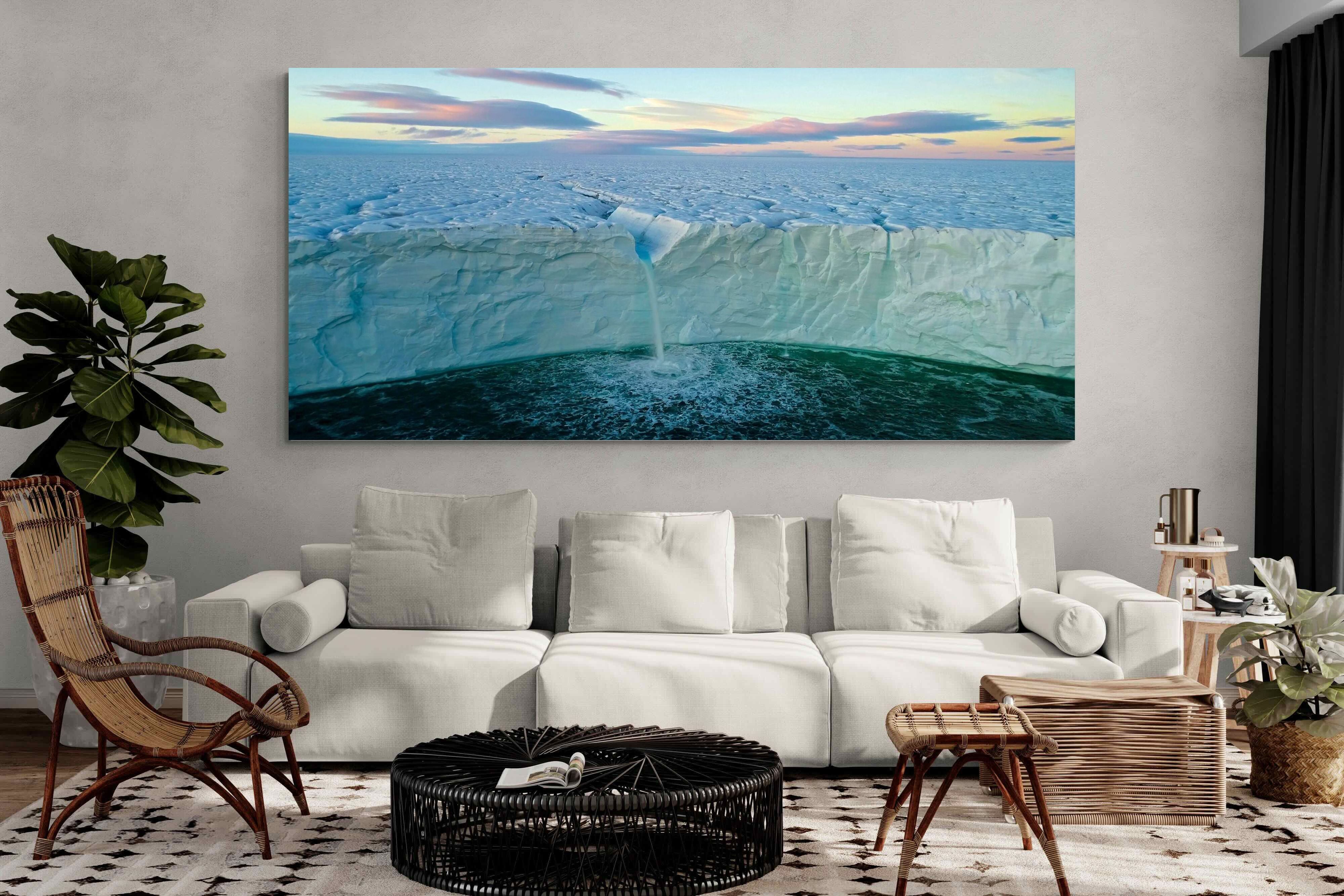 Pixalot Glacial Waterfall