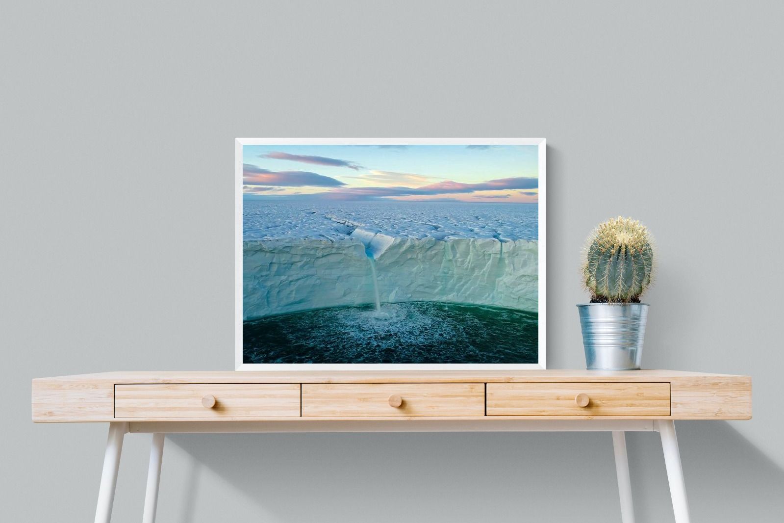 Pixalot Glacial Waterfall