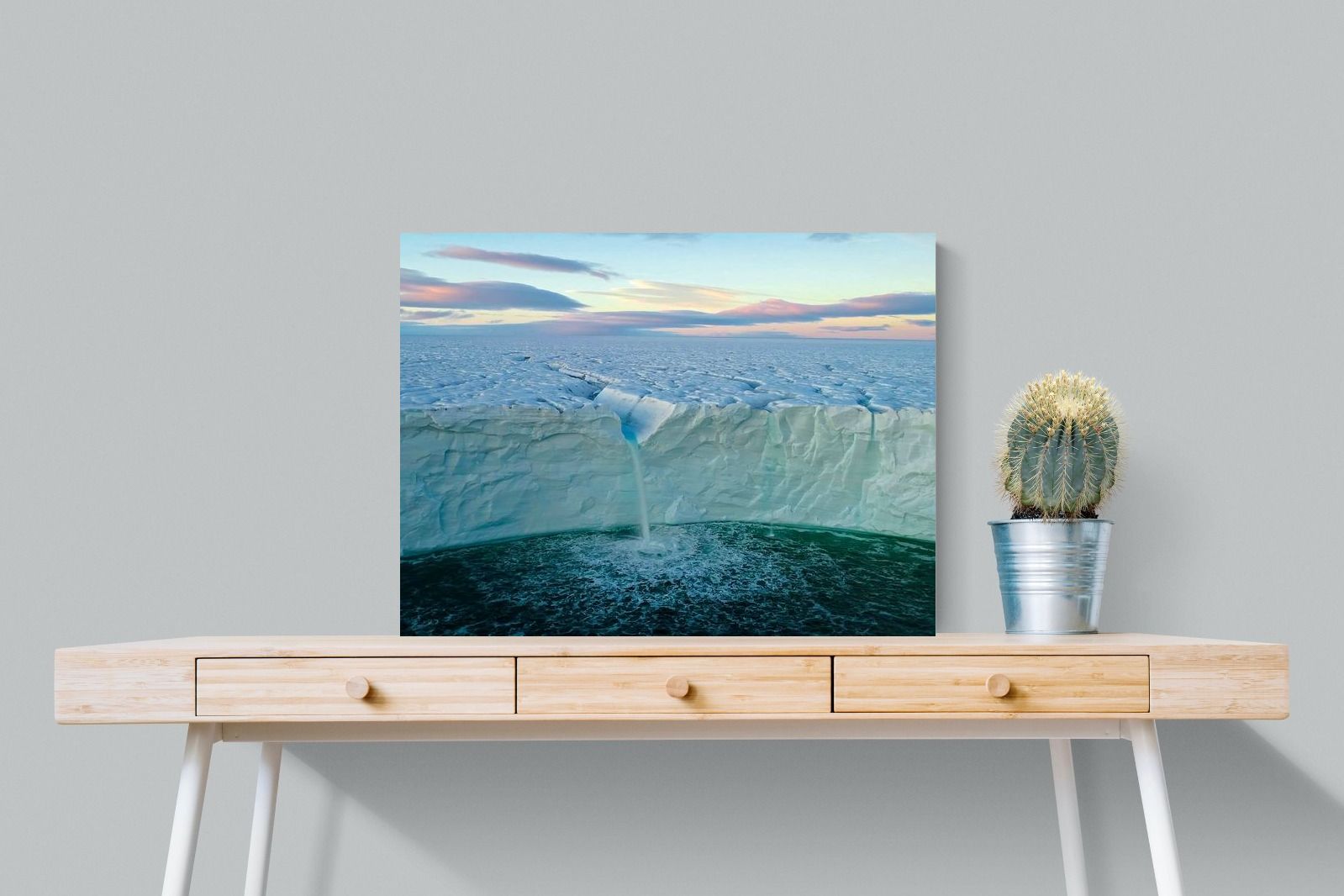 Pixalot Glacial Waterfall