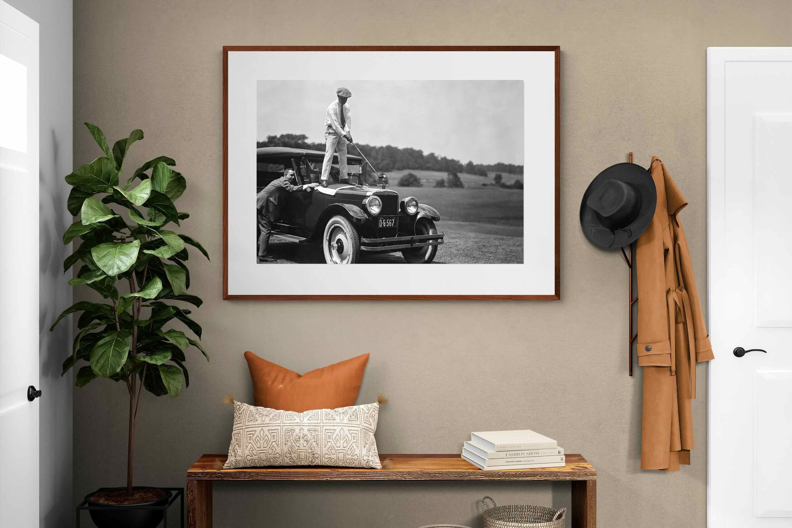 Pixalot ® Golf Atop a Car