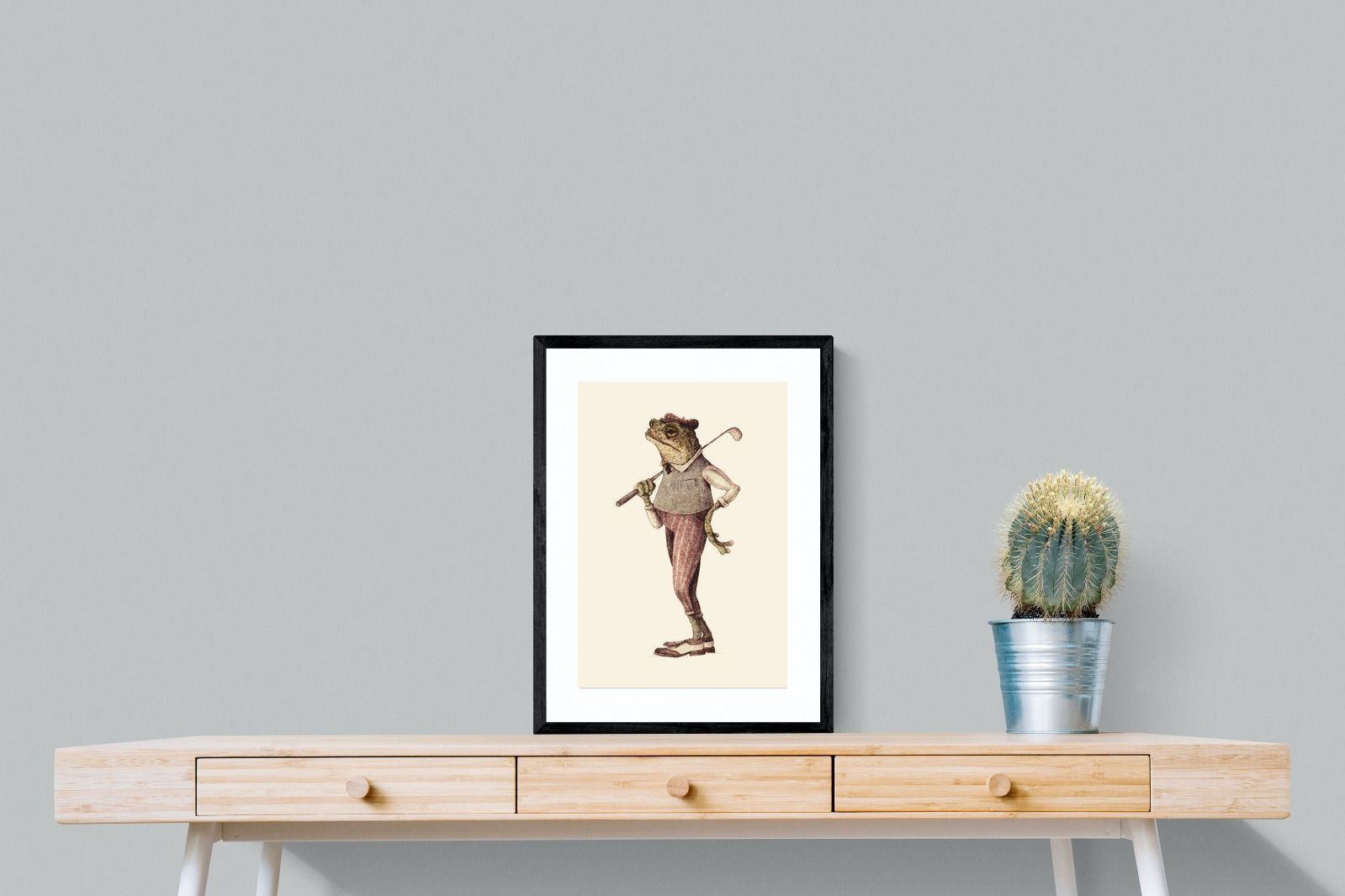 Pixalot Golfing Frog