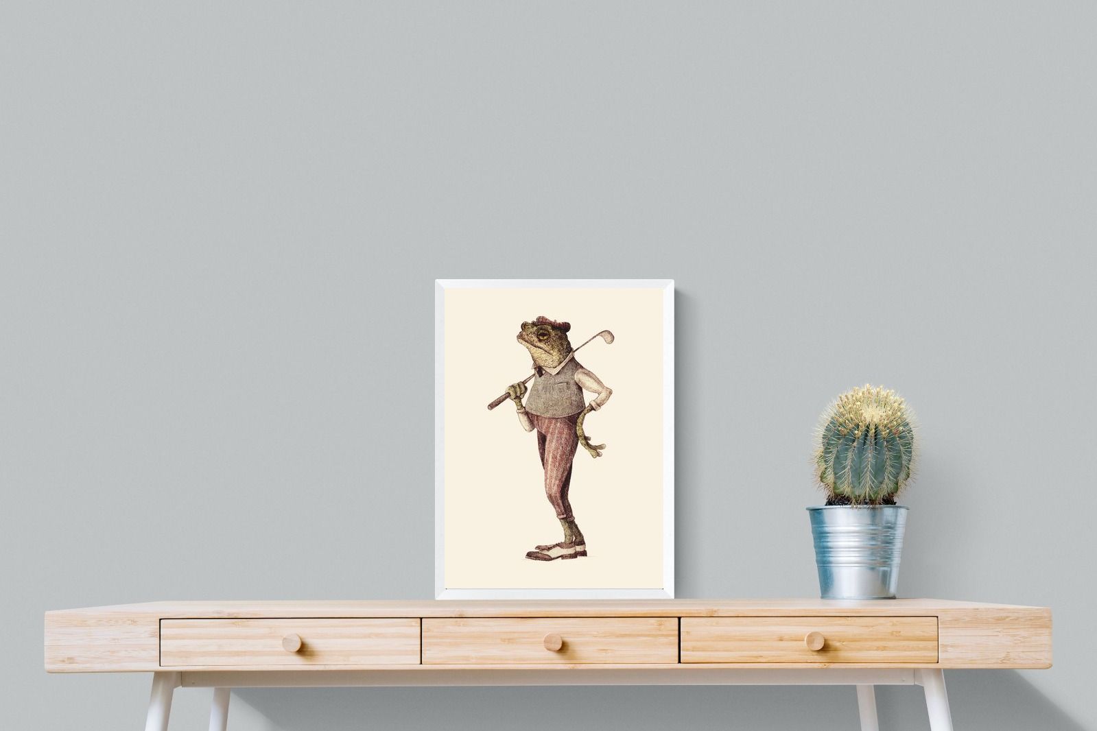 Pixalot Golfing Frog