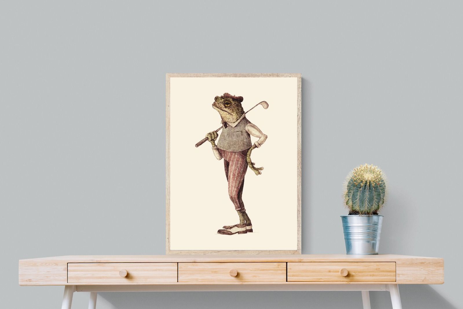 Pixalot Golfing Frog