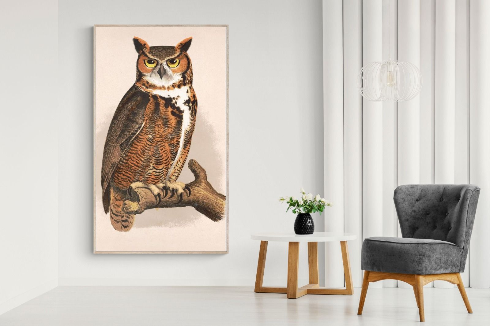 Pixalot Great Horned Owl