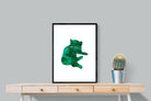 Pixalot Green Cat
