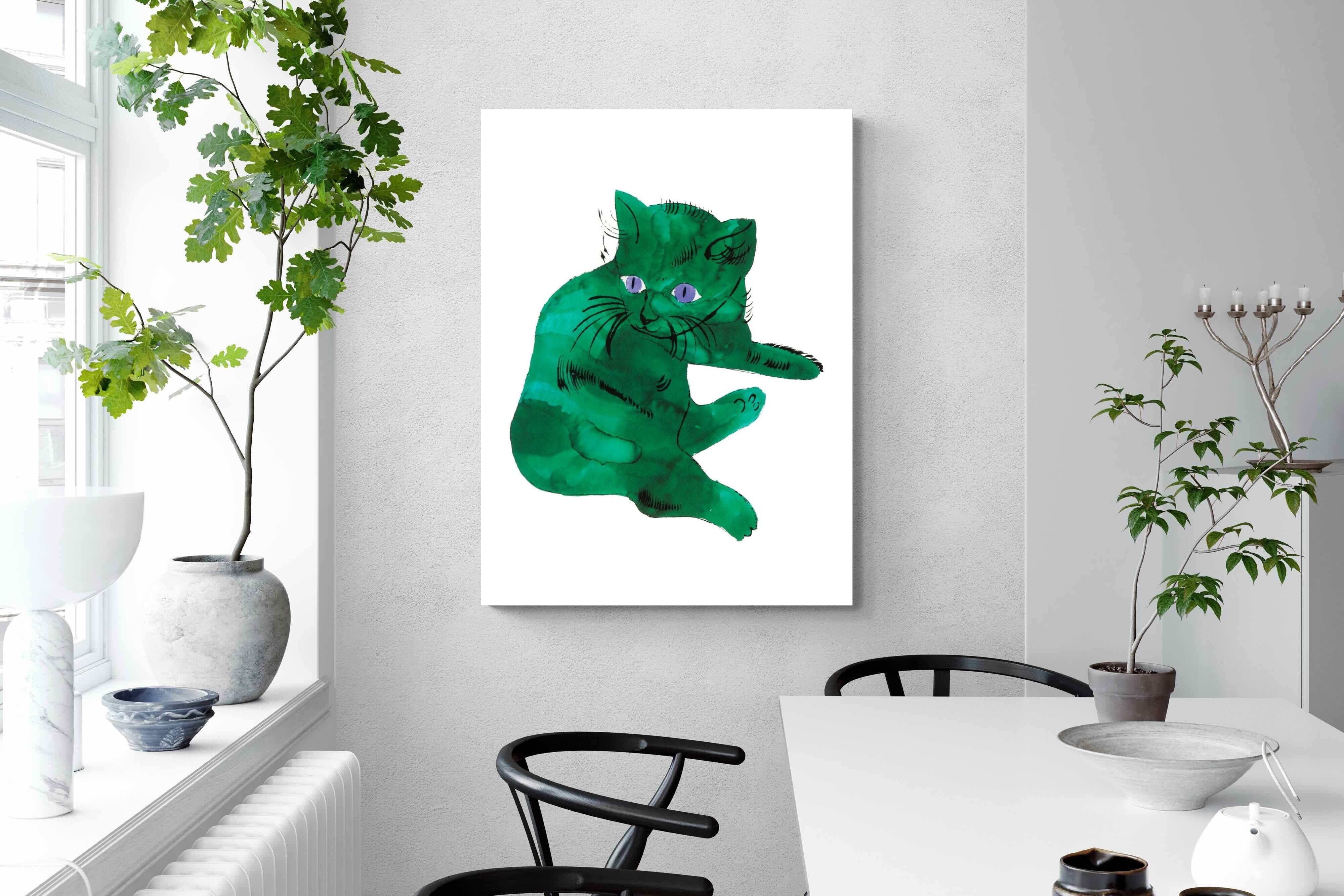 Pixalot Green Cat