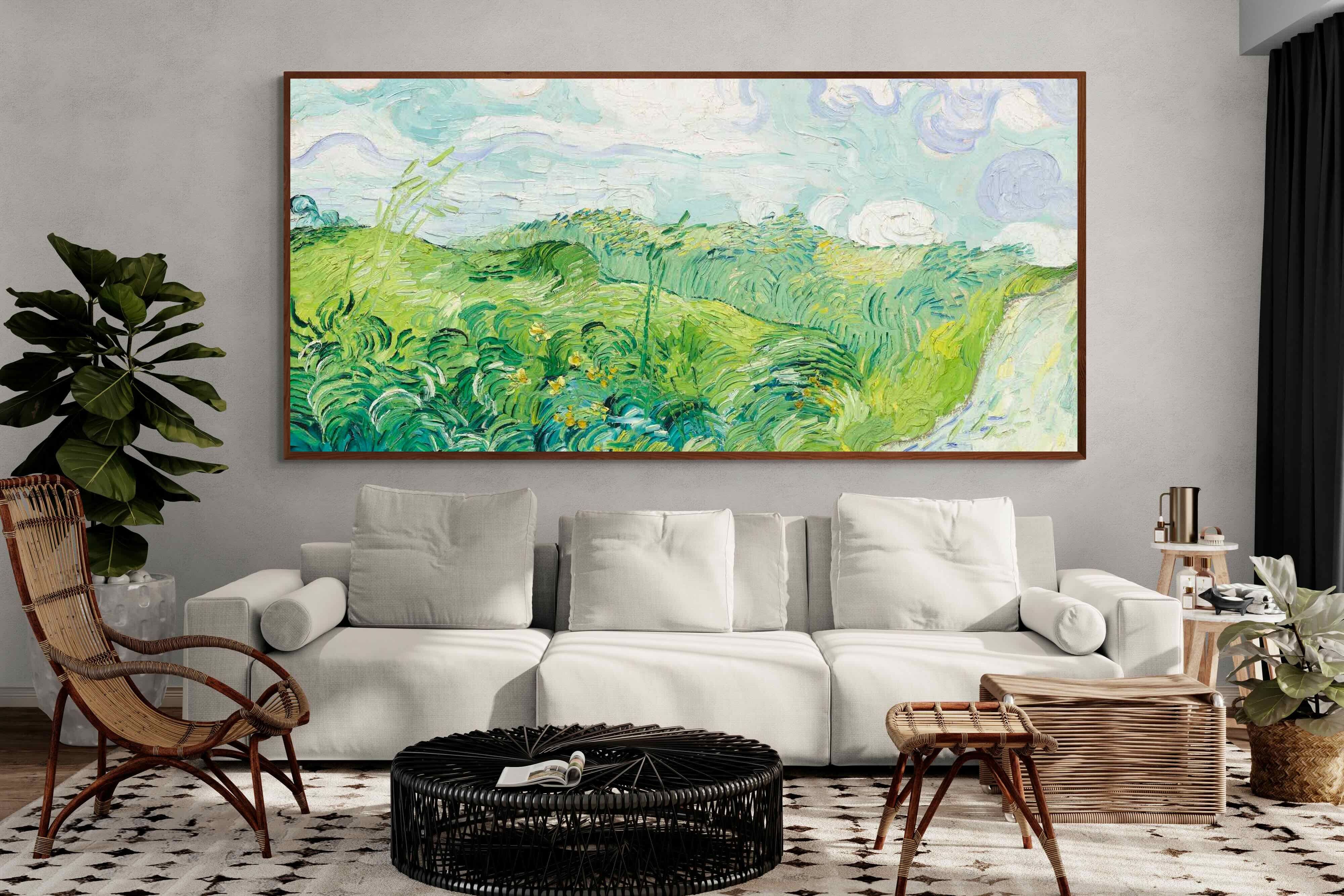 Pixalot Green Wheat Fields