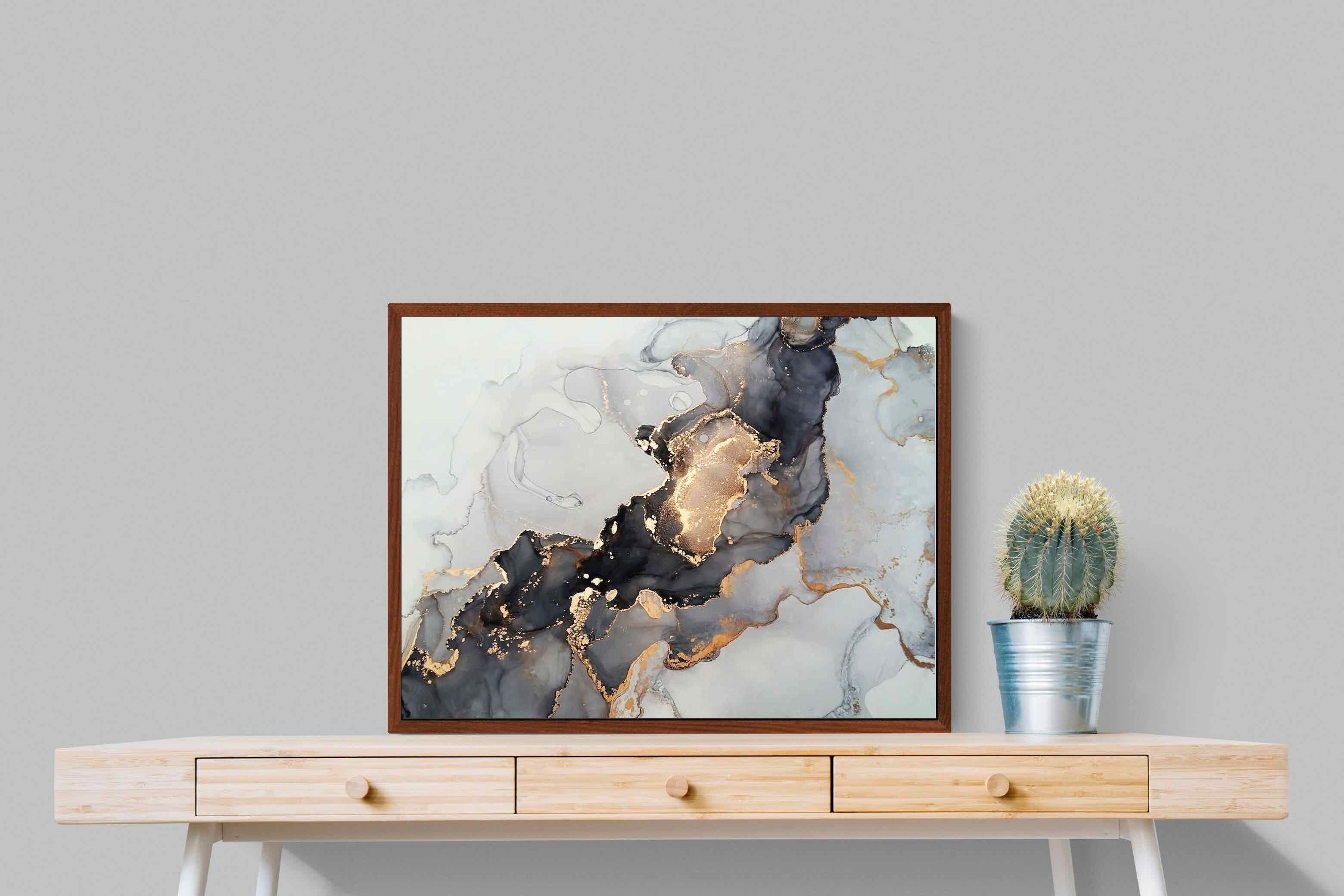 Pixalot ® Grey & Gold Marble