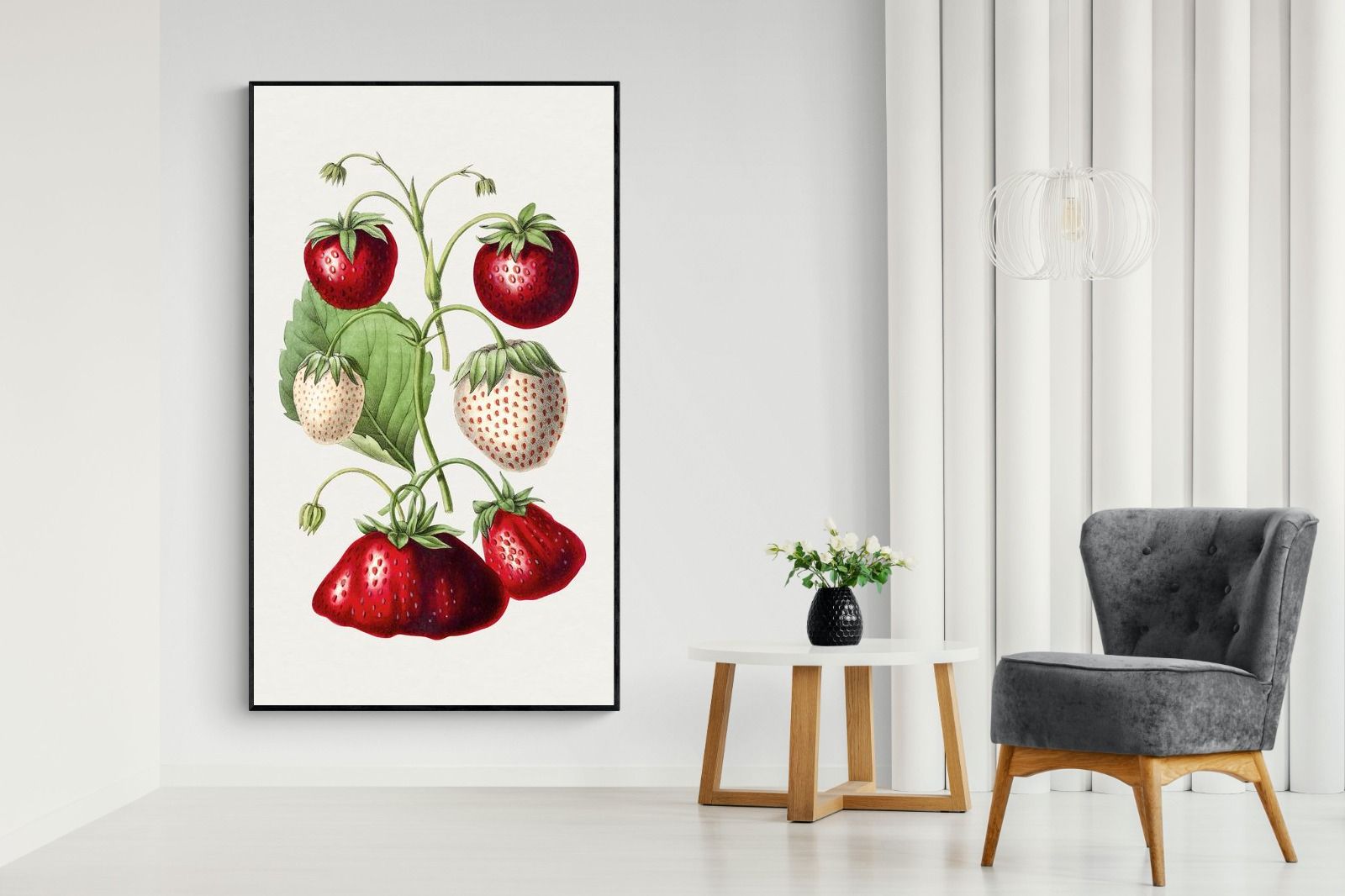 Pixalot Hand Drawn Strawberry