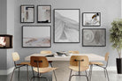 Hobday "Tranquil" Gallery Wall Set-Wall_Art-Mounted Canvas-Black-Pixalot