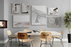 Hobday "Tranquil" Gallery Wall Set-Wall_Art-Mounted Canvas-Wood-Pixalot