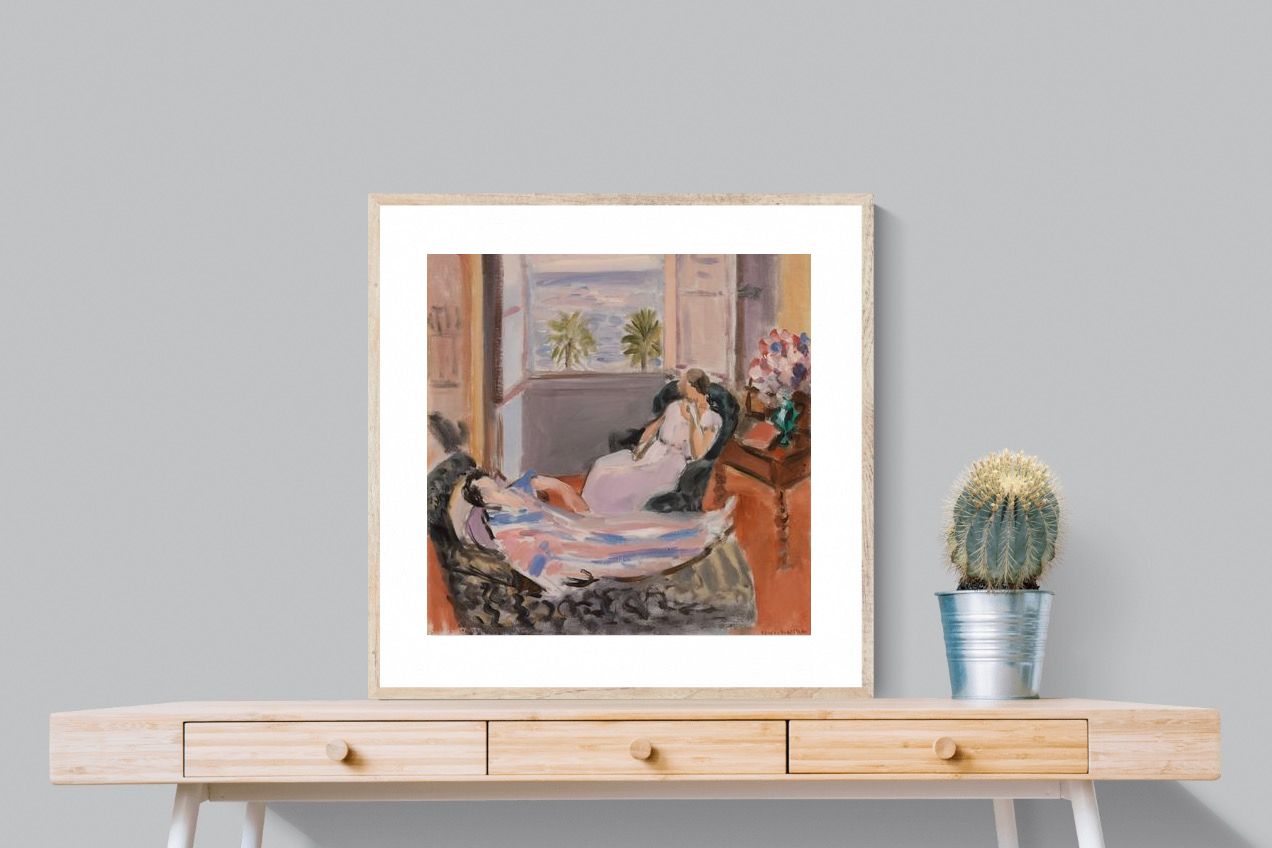 Pixalot Interior with Two Figures