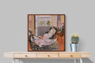 Pixalot Interior with Two Figures